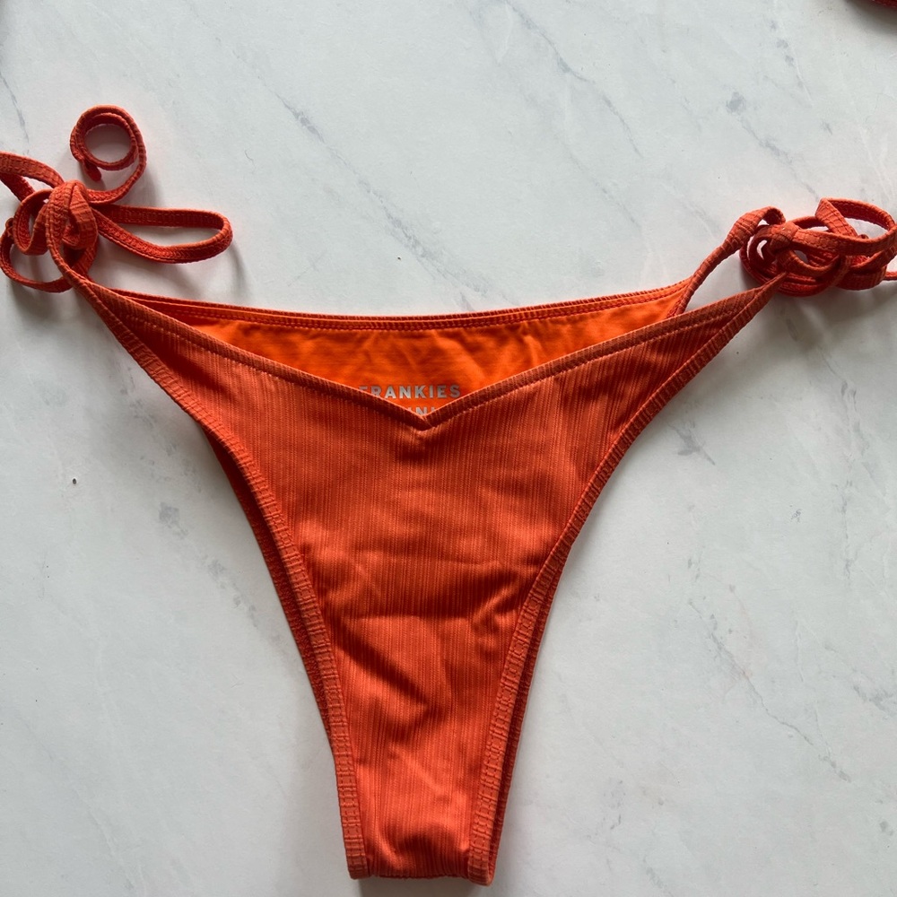 Frankie’s Bikinis Orange Bikini - Picture 3 of 8